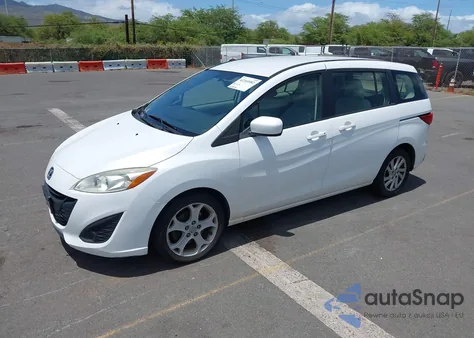 2012 Mazda Mazda5 Sport из США, поврежденный, VIN JM1CW2BL7C0124897